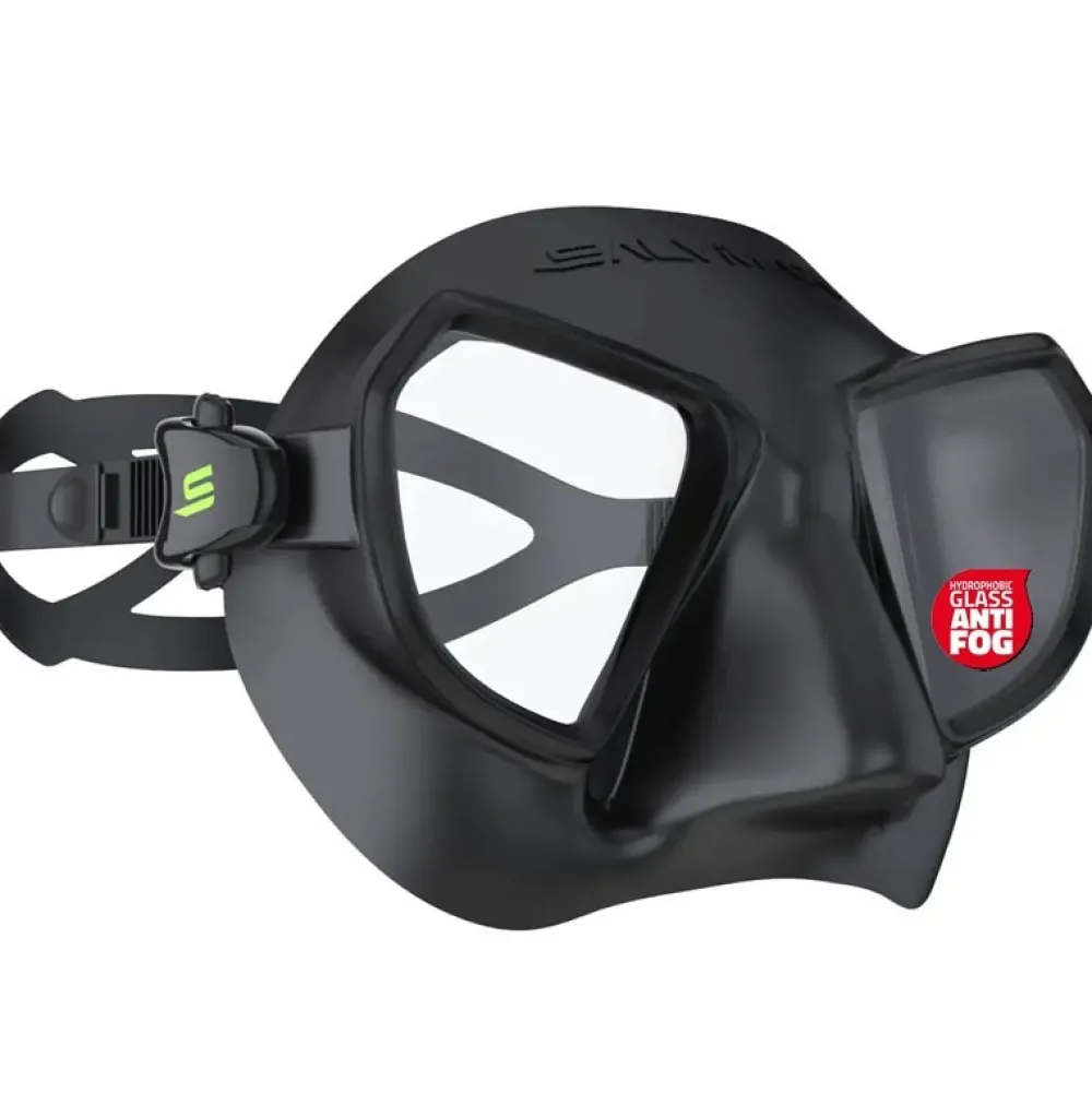 SALVIMAR Masque chasse sous marine Noah Comfort Fit Anti-buée Black