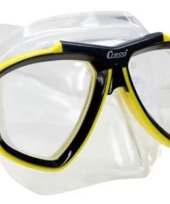 CRESSI-SUB Masque Cressi Focus Clear/Yellow| Masques
