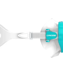 CRESSI-SUB Masques Snorkeling|Masques^Masque Cressi Honey Femme Blanc / Aquamarine UV 420 Bleu / Orange