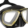 CRESSI-SUB Masque Cressi Prisma Anti buée Noir/ Jaune