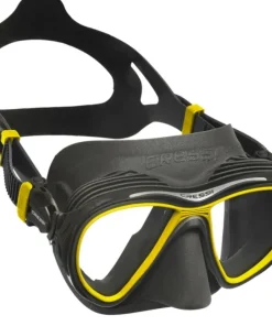 CRESSI-SUB Masque Cressi Quantum Anti buée Noir/ Jaune