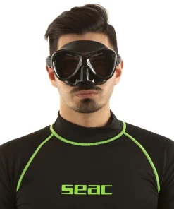 SEAC SUB Masque D'Apnée^Masque de chasse sous marine Cove Noir