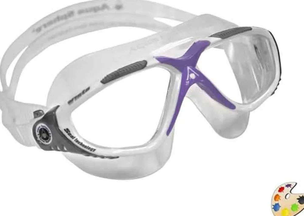 AQUA SPHERE Masque De Natation Adulte^Masque de Natation Aqua Sphère Vista Transparent Lady