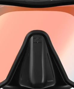 CRESSI-SUB Masque de plongée Cressi Z2 Noir / UV 380 verres Bleu-orange