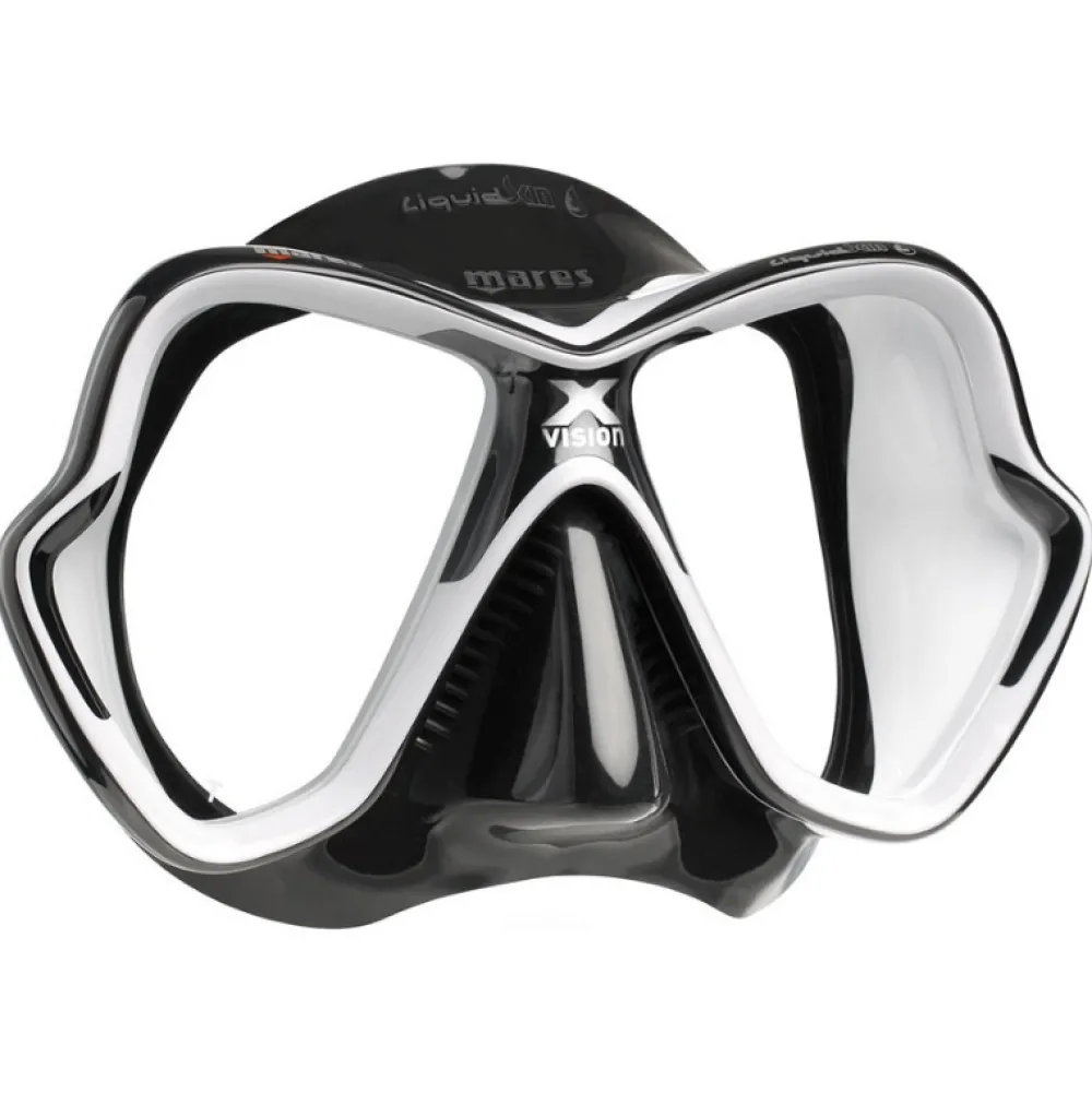 MARES Masque de plongée X-Vision Ultra LiquidSkin Noir/blanc