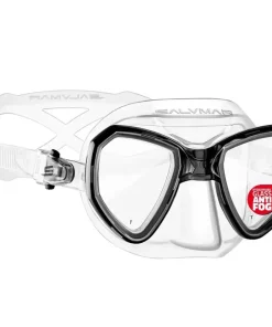 SALVIMAR Masques Snorkeling^Masque de plongée Morpheus Anti-buée Clear-Noir