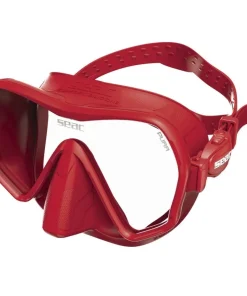 SEAC SUB Masque de plongée Pura Anti-buée Rouge