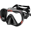 SEAC SUB Masque de plongée Boss Noir/Rouge