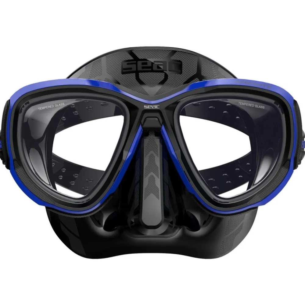 SEAC SUB Masques Snorkeling|Masques^Masque de plongée Afrodite Noir/Bleu