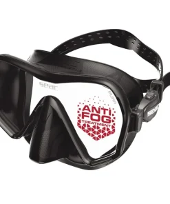 SEAC SUB Masques Snorkeling|Masques^Masque de plongée Pura Anti-buée Noir