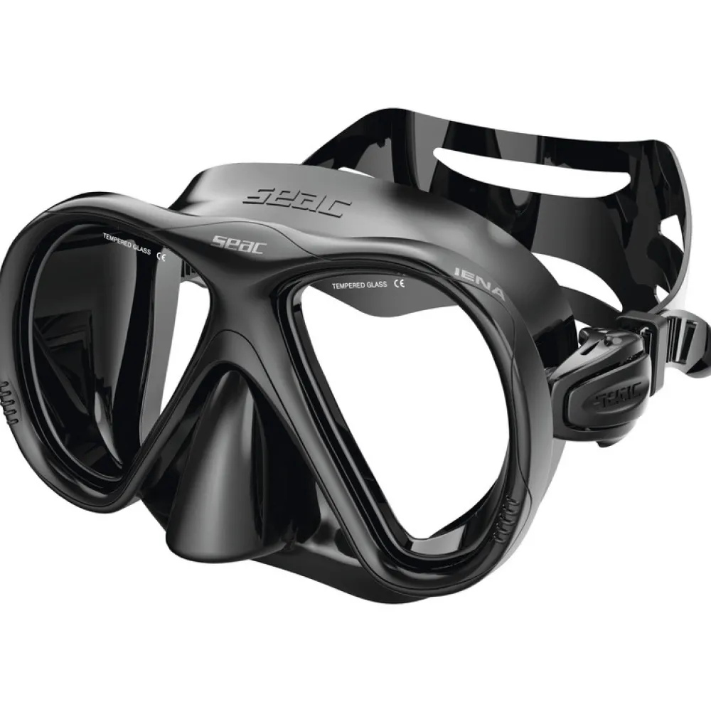 SEAC SUB Masques^Masque de plongée Iena Noir/Argent