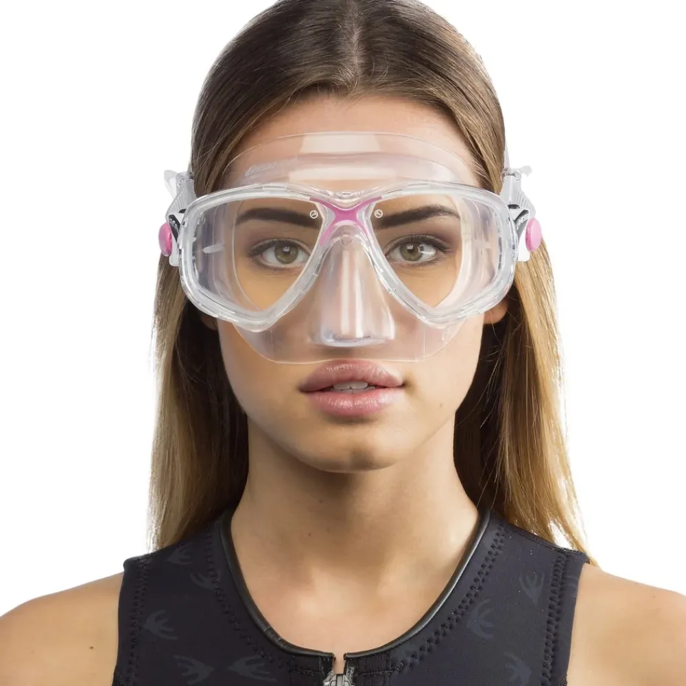CRESSI-SUB Masque de plongée sous marine Cressi Marea Rose/Transparent