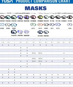 TUSA Masques^Masque de plongée Freedom HD Noir
