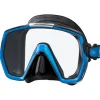 TUSA Masque de plongée Freedom HD Noir/Bleu