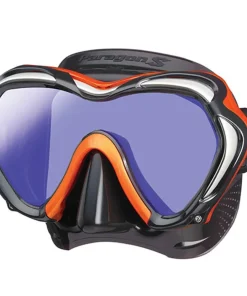 TUSA Masque de plongée Paragon S Noir/Orange
