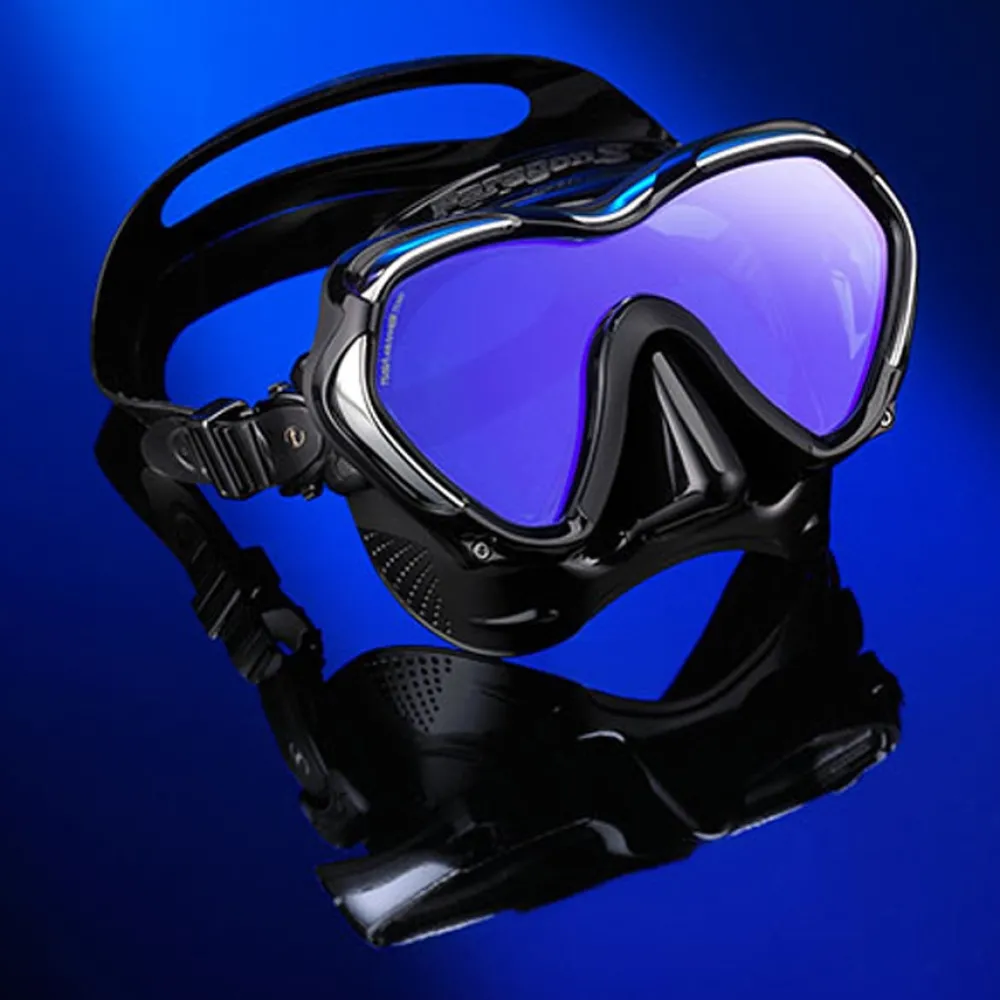 TUSA Masque de plongée Paragon S Noir/Orange