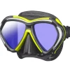 TUSA Masque de plongée Paragon Noir/Jaune