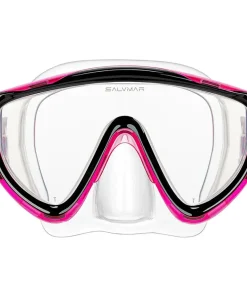SALVIMAR Masque de snorkeling Ray - Noir/Rose