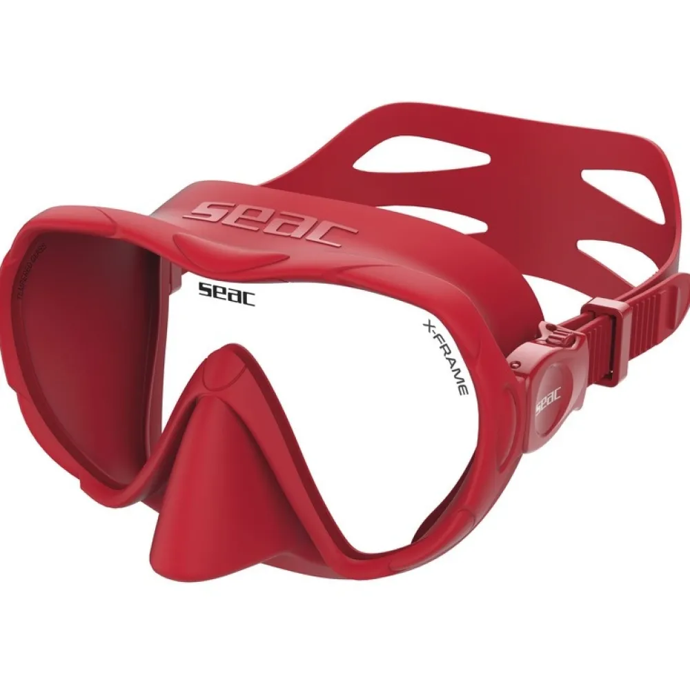 SEAC SUB Masques Snorkeling^Masque de snorkeling X-Frame Rouge