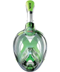 SEAC SUB Masque Facial Snorkeling^Masque facial intégral snorkeling Seac Unica Lime Junior 6+
