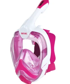 SEAC SUB Masque Facial snorkeling Magica Blanc-Rose Adulte S/M