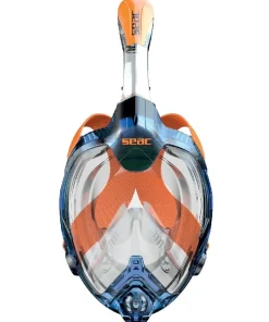 SEAC SUB Masque Facial Snorkeling^Masque Facial snorkeling Magica Bleu XS/S 8 ans et +