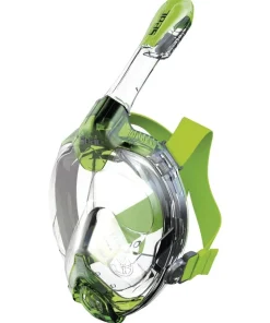 SEAC SUB Masque Facial Snorkeling^Masque Facial snorkeling Libera - Transparent/Vert - Taille L/XL