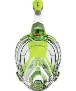 SEAC SUB Masque Facial Snorkeling^Masque intégral Libera Junior 6+ Transparant/Lime