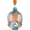 SEAC SUB Masque intégral Libera Junior 6+ Acquamarine/Orange