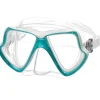 MARES Masque De Natation Adulte|Masques Snorkeling^Masque Wahoo Transparent/Aquamarine