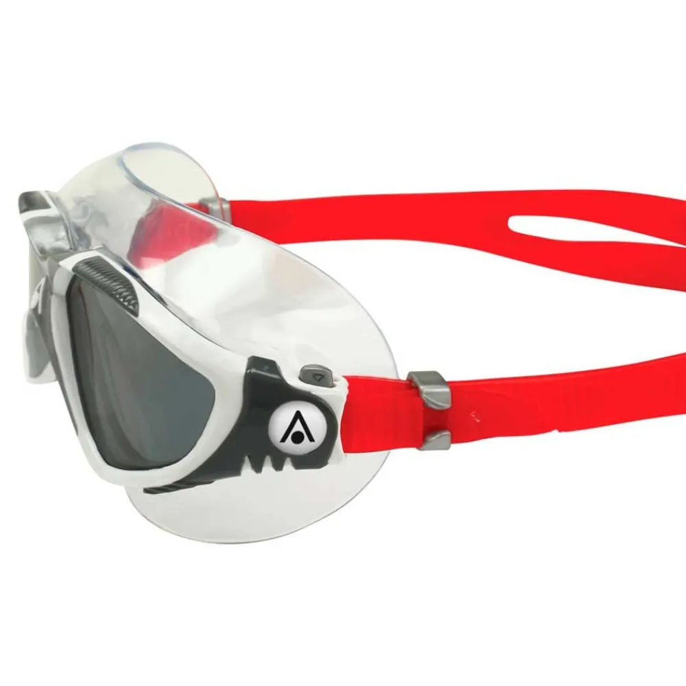 AQUA SPHERE Masque natation Aquasphere Vista - Fumée / Rouge