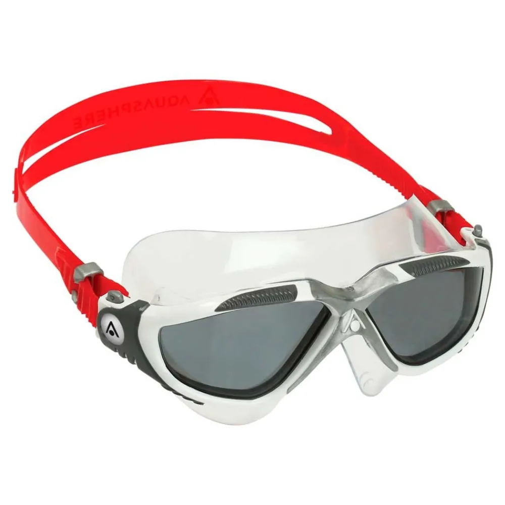 AQUA SPHERE Masque natation Aquasphere Vista - Fumée / Rouge