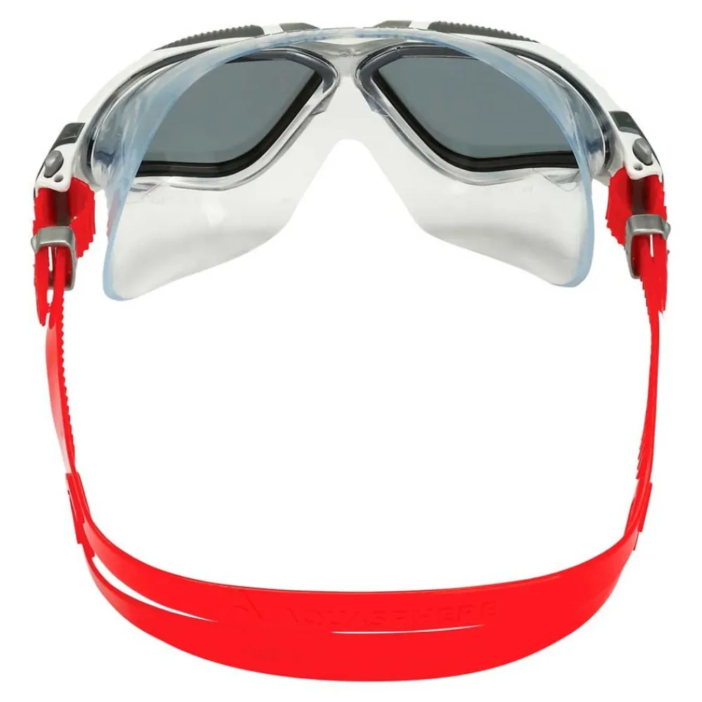 AQUA SPHERE Masque natation Aquasphere Vista - Fumée / Rouge