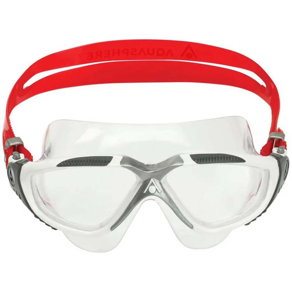 AQUA SPHERE Masque De Natation Adulte^Masque natation Aquasphere Vista - Transparent / Rouge