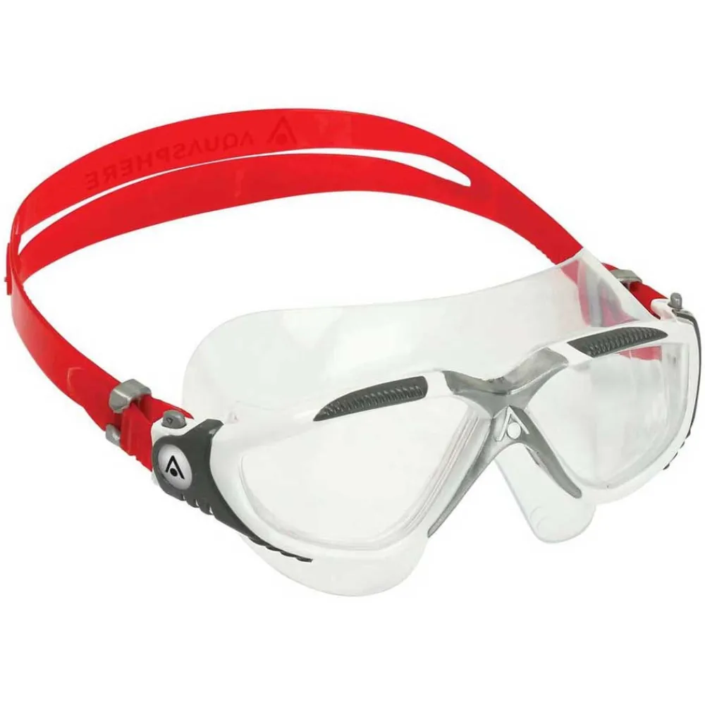 AQUA SPHERE Masque De Natation Adulte^Masque natation Aquasphere Vista - Transparent / Rouge