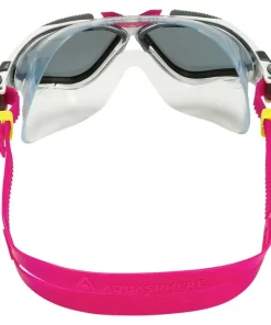 AQUA SPHERE Masque natation Aquasphere Vista - Fumée / Framboise
