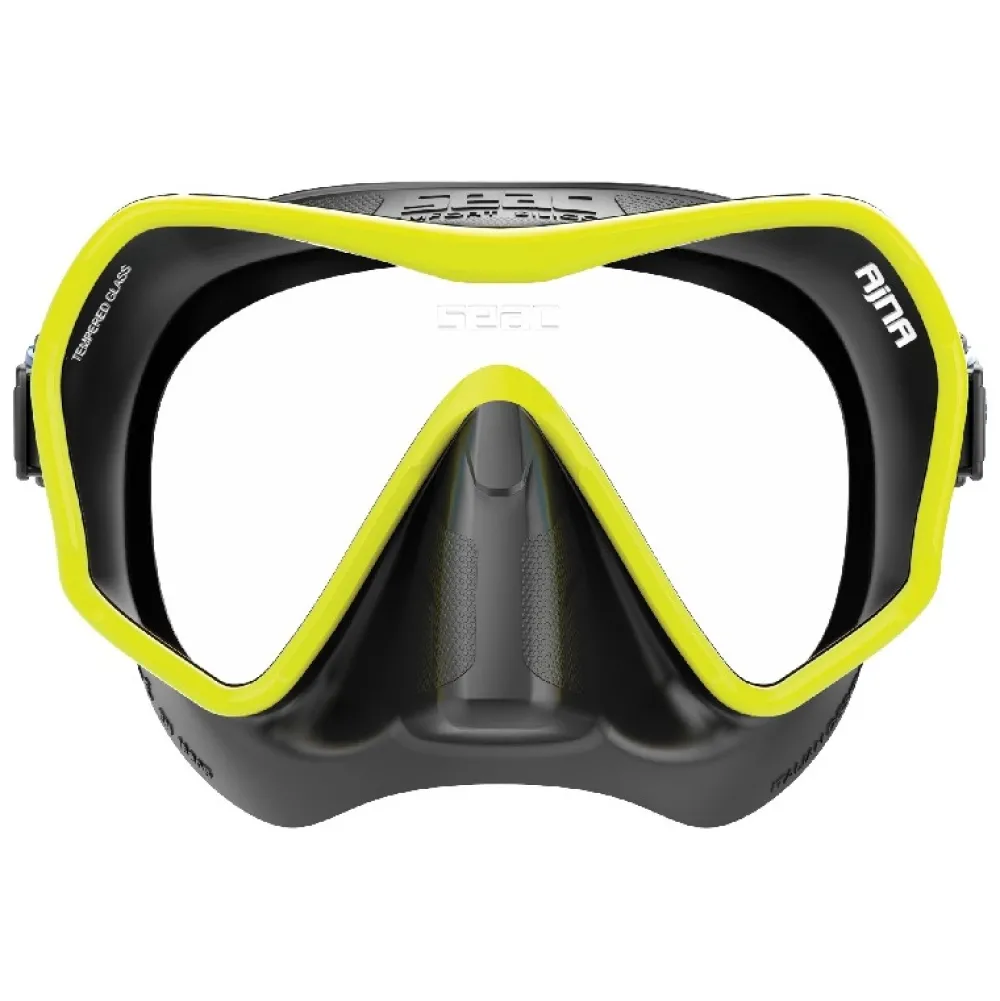 SEAC SUB Masques^Masque Ajna Noir/Jaune