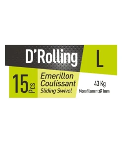 DAIWA Accessoires De Montage Surfcasting|Accessoires De Montage De Lignes Truite^Émerillon Baril coulissant Phospho Sliding Swivel