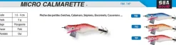 SEA SQUID Calamarette & Turlutte|Leurres^Micro Calmarette 40 mm Plombée