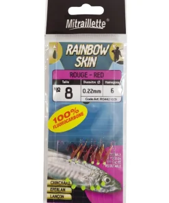 RAGOT Leurres|Leurres Carnassier^Mitraillette Rainbow Skin Fluoro Red