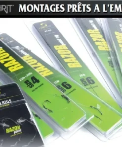 CARPSPIRIT Montages Razor Hinged Stiff Rig X 1