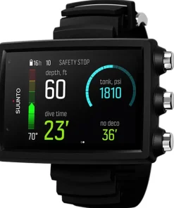 SUUNTO Ordinateur D'Apnée|Gestion D'Air^Montre Ordinateur de Plongée Eon Core Noir