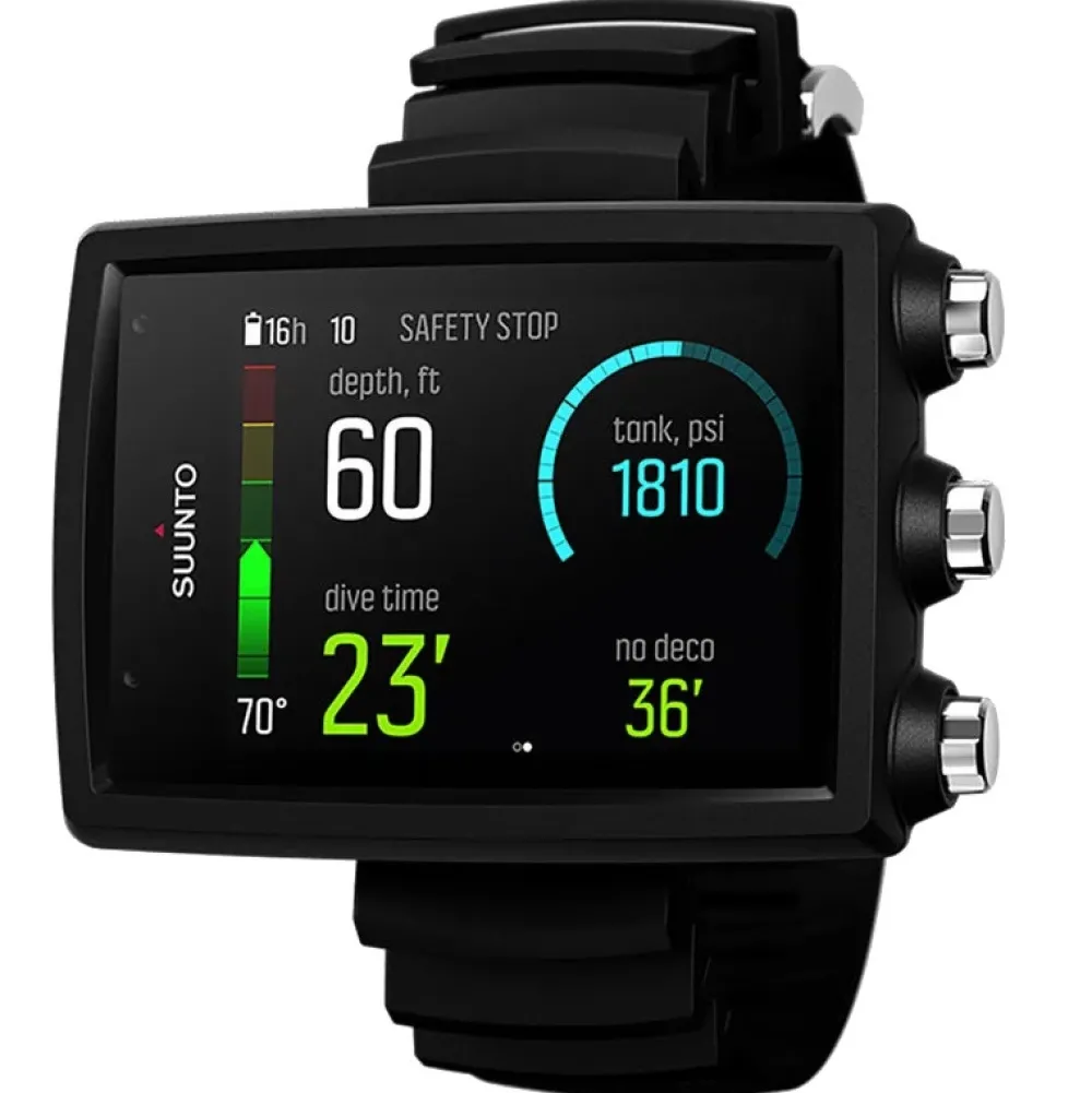 SUUNTO Ordinateur D'Apnée|Gestion D'Air^Montre Ordinateur de Plongée Eon Core Noir