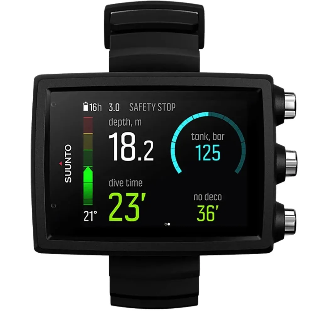 SUUNTO Ordinateur D'Apnée|Gestion D'Air^Montre Ordinateur de Plongée Eon Core Noir