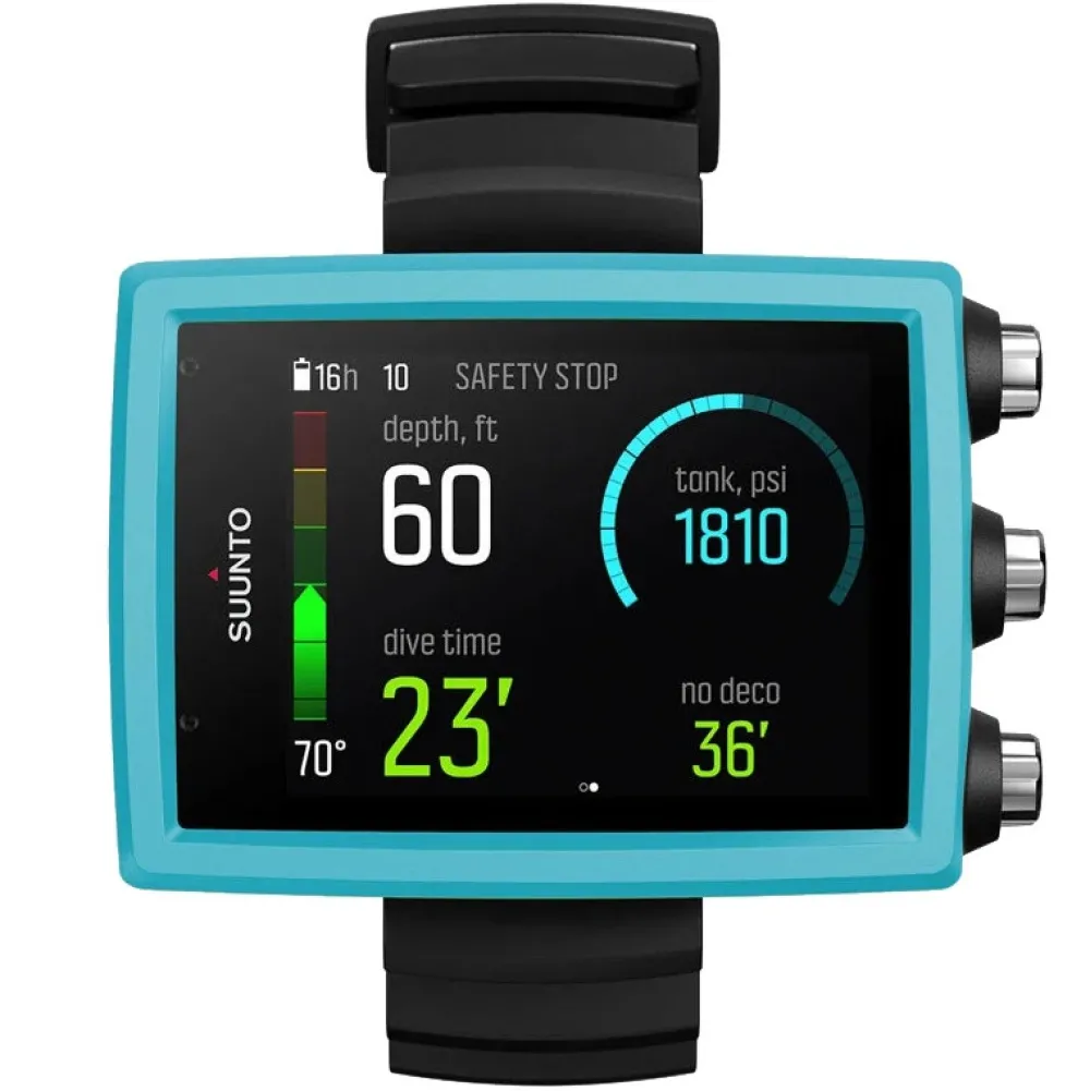 SUUNTO Montre Ordinateur de Plongée Eon Core Aqua Blue