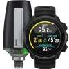SUUNTO Ordinateur D'Apnée|Gestion D'Air^Montre Ordinateur de Plongée Ocean Pack All Black + Tank Pod & Case