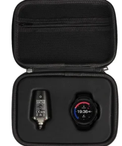 SUUNTO Ordinateur D'Apnée|Gestion D'Air^Montre Ordinateur de Plongée Ocean Pack All Black + Tank Pod & Case