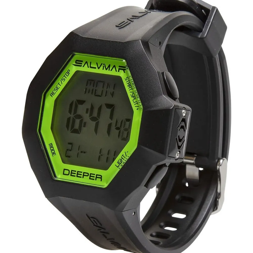 SALVIMAR Montre Ordinateur de plongée Deeper Freediving - Black