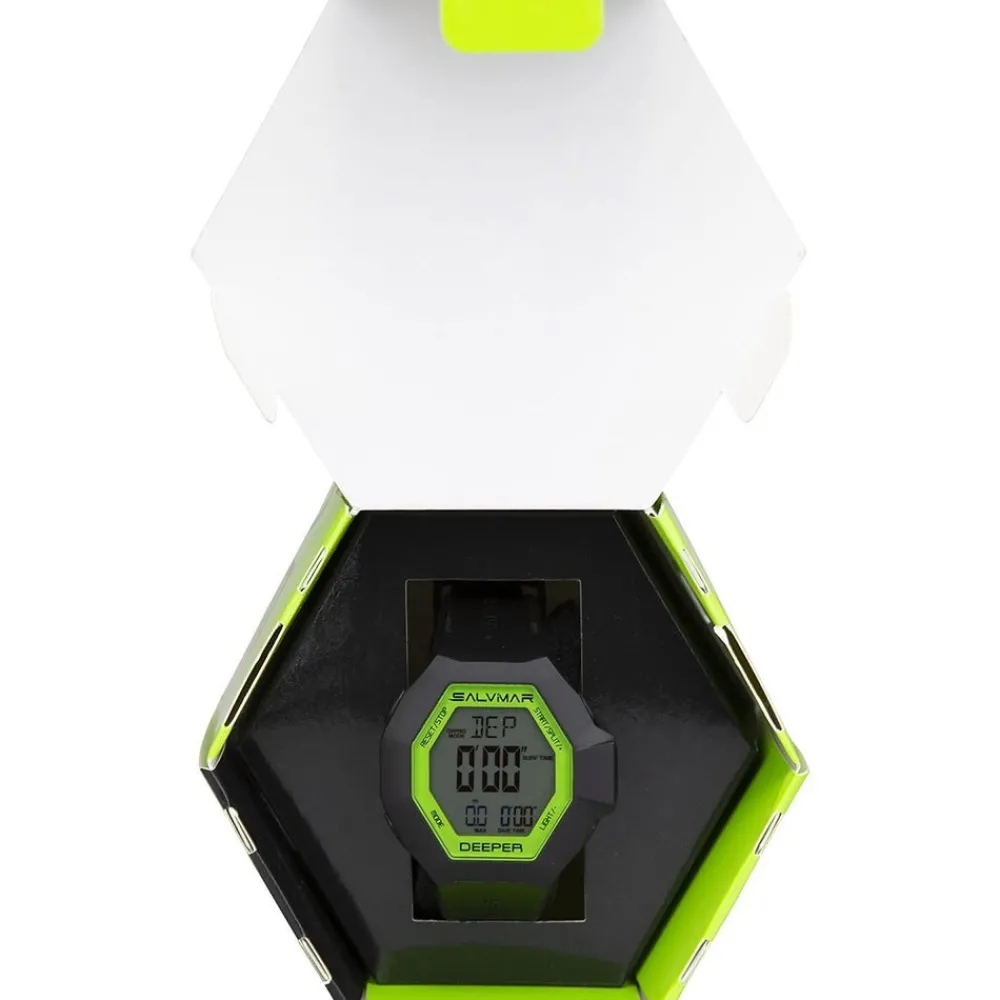 SALVIMAR Montre Ordinateur de plongée Deeper Freediving - Black