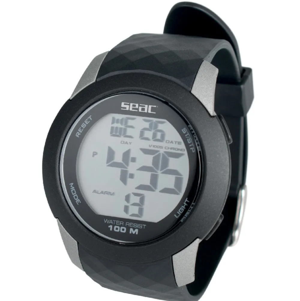 SEAC SUB Ordinateur Montre D'Apnée^Montre étanche Chronos Noir